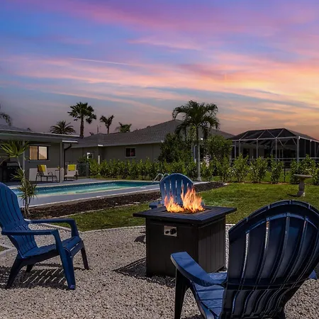 New! Tropical Cape Coral Home: Private Heated Pool Exterior foto