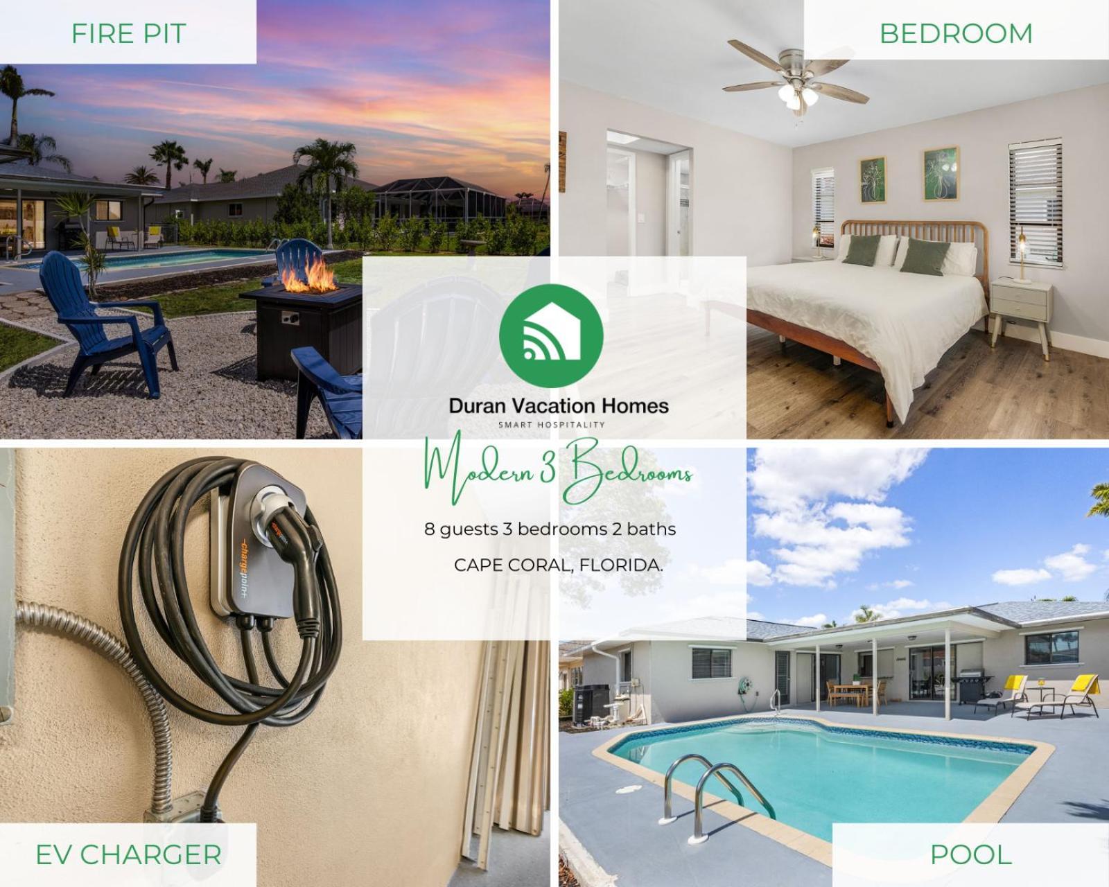 New! Tropical Home: Private Heated Pool * Cape Coral
